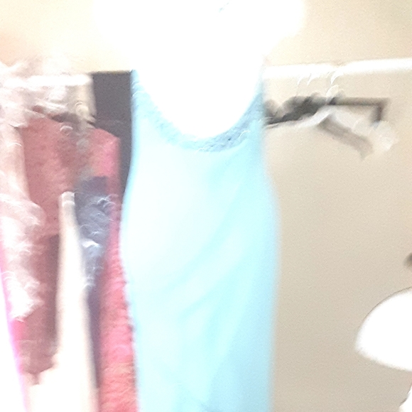 Blue chiffon Dress - Picture 13 of 13